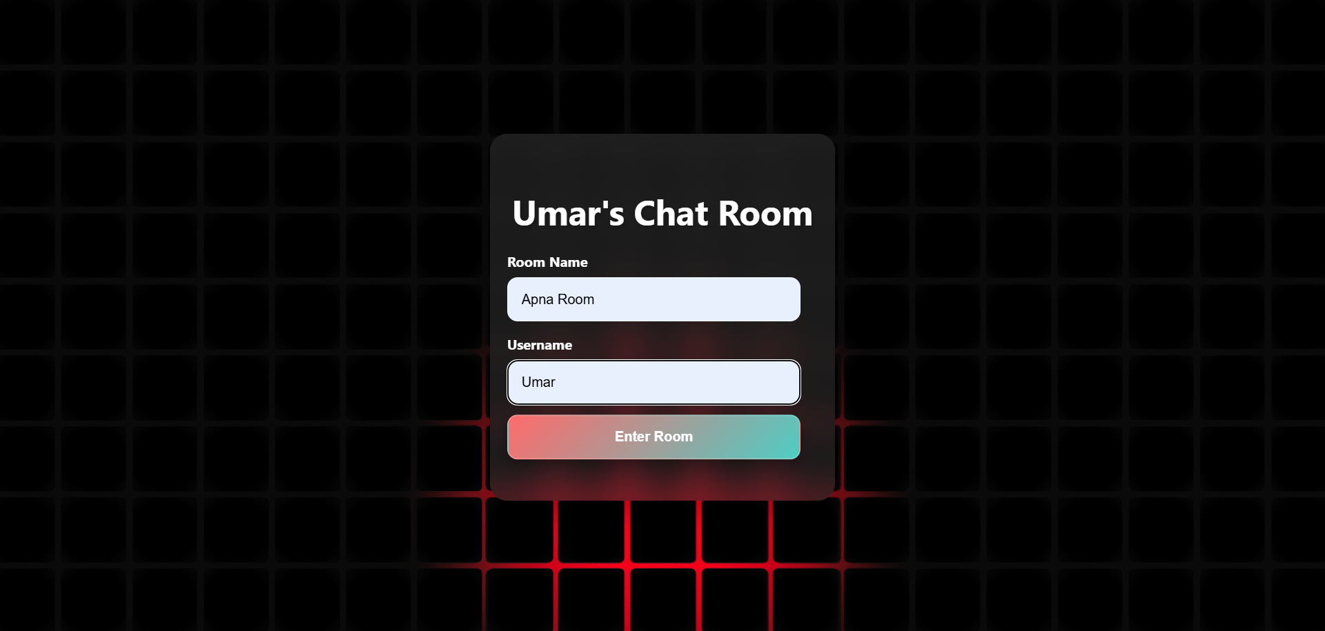 Real Time Chat App